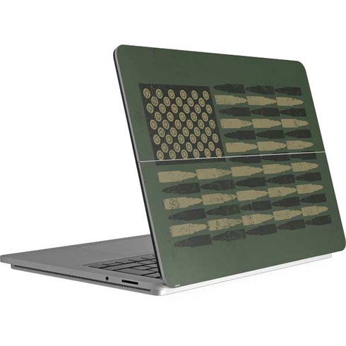 Bullet American Flag Surface Laptop Studio Skin